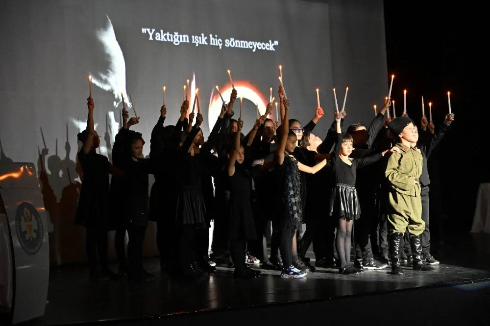 ÇKSM’li Miniklerden Duygulandıran Atatürk’ü Anma Programı