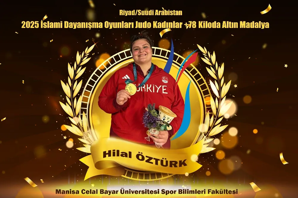 MCBÜ’lü Judocu Hilal Öztürk’ten Altın Zafer