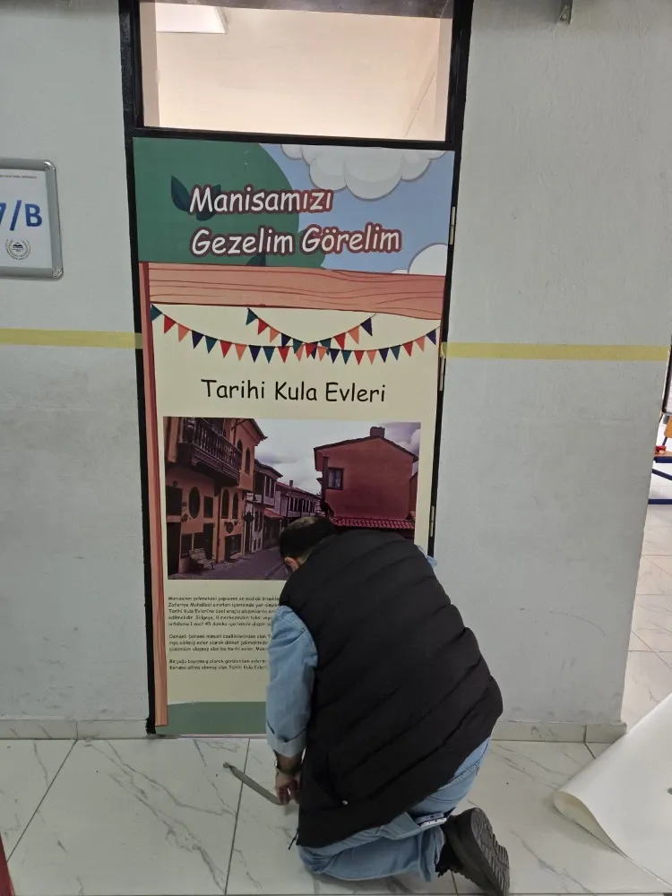 Dr. Ömer Faruk Meriç Ortaokulu modern görünüme kavuştu